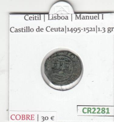 CR2281 MONEDA PORTUGAL CEITIL COBRE VER DESCRIPCION EN FOTO