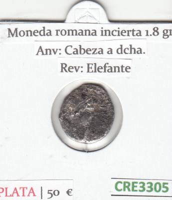 CRE3305 MONEDA ROMANA INCIERTA VER DESCRIPCION EN FOTO