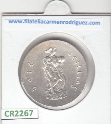 CR2267 MONEDA IRLANDA 10 SHELINES 1966 PLATA EBC