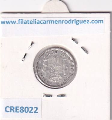 CRE8022 MONEDA ESPAÑA ALFONSO XIII 50 CENTIMOS 1900 *0*0 SMV MADRID