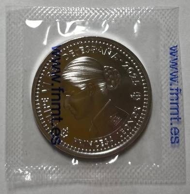 CREXP680 MONEDA ESPAÑA 40€ 2025 LEONOR Y S. ELCANO EN BOLSA ORIGINAL