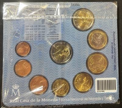 CRC0197 CARTERA MONEDAS ESPAÑA EUROS 2007 INCLUYE TRATADO DE ROMA