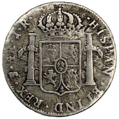 CRE5052 MONEDA ESPAÑA CARLOS III 4 REALES 1774 POTOSI PLATA
