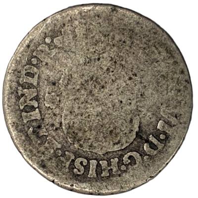 CRE2950 MONEDA  ESPAÑA FERNANDO VI 1/2 REAL 1784 MEXICO PLATA