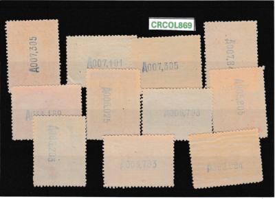 CRCOL869 SELLOS ESPAÑA COLONIA SAHARA Nº CAT. 25M/35M MUESTRA SIN CHARNELA