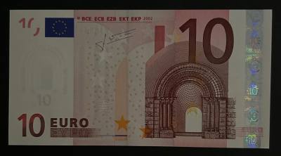CRBS1078 BILLETE 10 EUROS SERIE Y FIRMA WINSERBER SIN CIRCULAR
