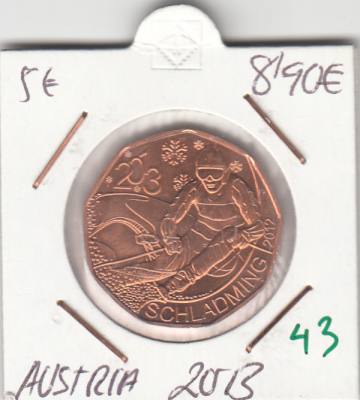 CREU0043 MONEDA AUSTRIA 5 EUROS 2013 SIN CIRCULAR 