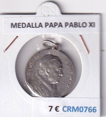 CRM0766 MEDALLA PAPA PABLO XI 