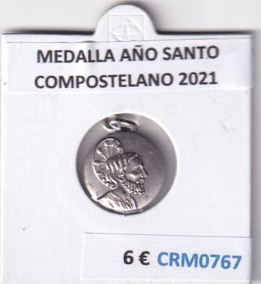 CRM0767 MEDALLA AÑO SANTO COMPOSTELANO 2021