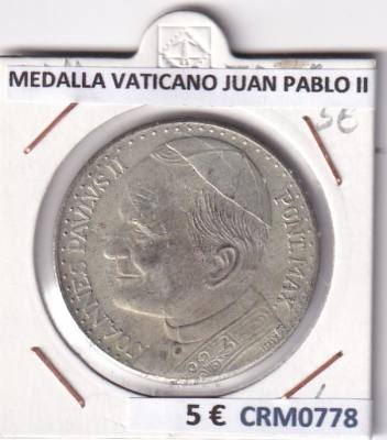 CRM0778 MEDALLA VATICANO JUAN PABLO II Y VG. CZESTOCHOWA 