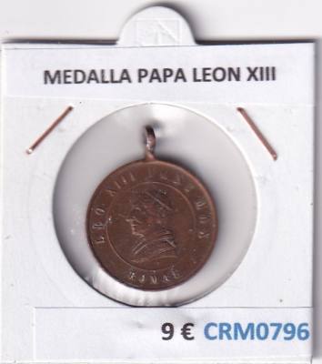 CRM0796 MEDALLA PAPA LEON XIII