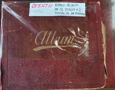 CREXP549 RARO ALBUM DE DISCO DE PIZARRA VER LISTA EN FOTO