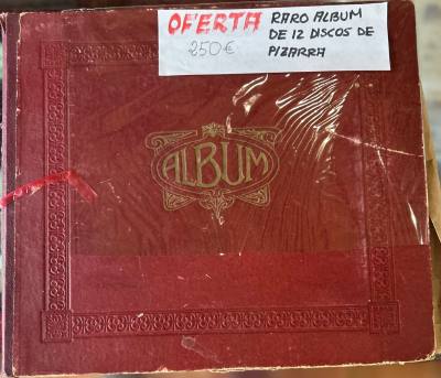 CREXP550 RARO ALBUM DE DISCO DE PIZARRA VER LISTA EN FOTO