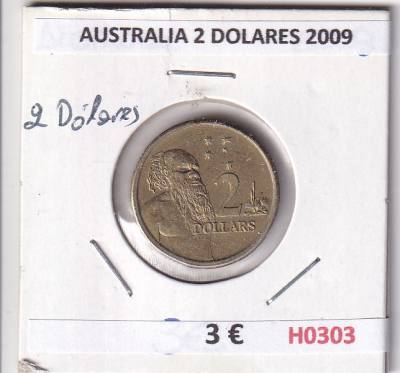 H0303 MONEDA AUSTRALIA 2 DOLARES 2009