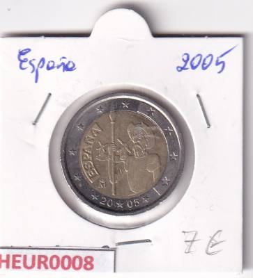 HEUR0008 MONEDA ESPAÑA 2 EUROS 2005