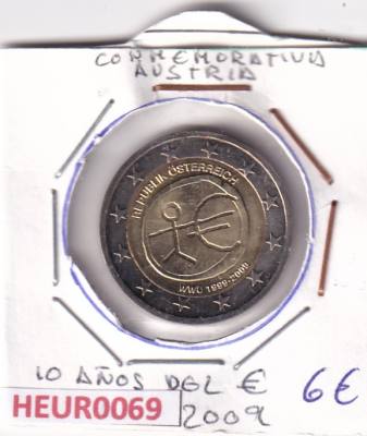 HEUR0069 MONEDA AUSTRIA 2 EUROS 2009