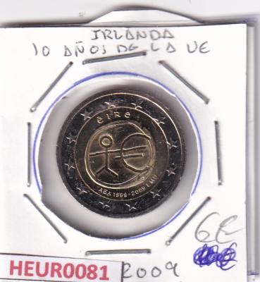 HEUR0081 MONEDA IRLANDA 2 EUROS 2009