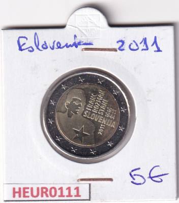 HEUR0111 MONEDA ESLOVENIA 2 EUROS 2011