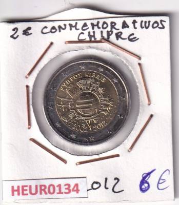 HEUR0134 MONEDA CHIPRE 2 EUROS 2012