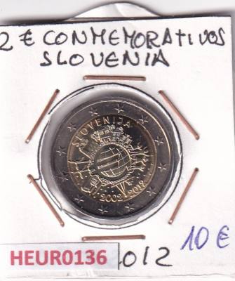 HEUR0136 MONEDA ESLOVENIA 2 EUROS 2012