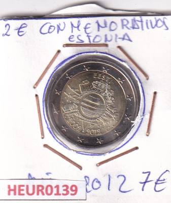 HEUR0139 MONEDA ESTONIA 2 EUROS 2012