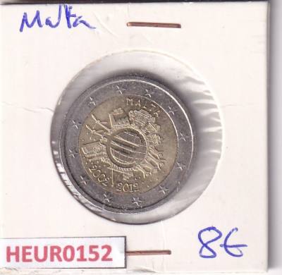 HEUR0152 MONEDA MALTA 2 EUROS 2012 (Moneda Euro)