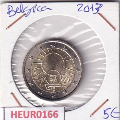 HEUR0166 MONEDA BELGICA 2 EUROS 2013