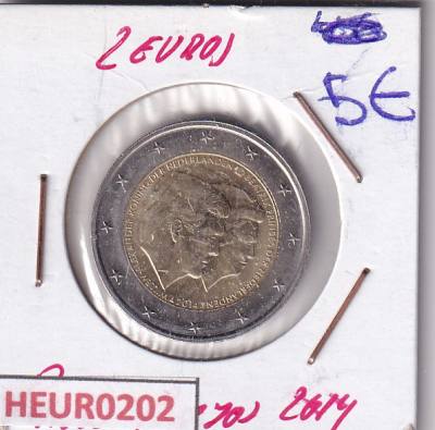 HEUR0202 MONEDA HOLANDA 2 EUROS 2014