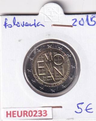 HEUR0233 MONEDA ESLOVENIA 2 EUROS 2015 (Asentamiento romano en Emona)