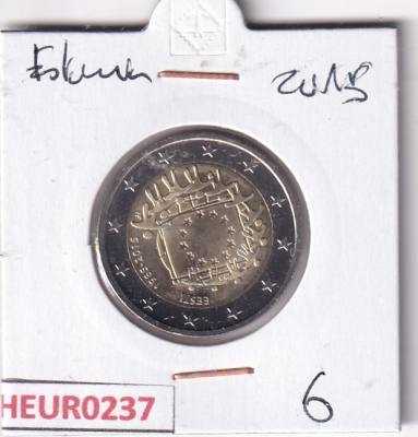 HEUR0237 MONEDA ESTONIA 2 EUROS 2015