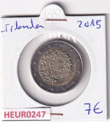 HEUR0247 MONEDA IRLANDA 2 EUROS 2015