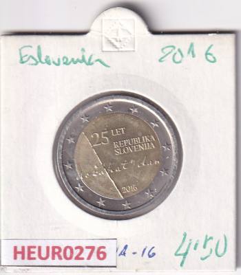 HEUR0276 MONEDA ESLOVENIA 2 EUROS 2016