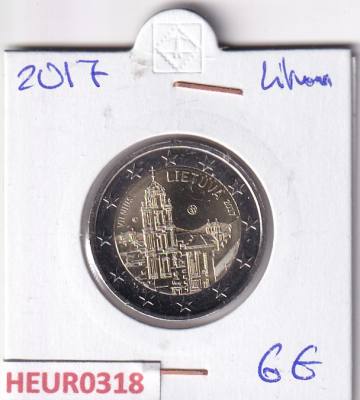 HEUR0318 MONEDA LITUANIA 2 EUROS 2017 