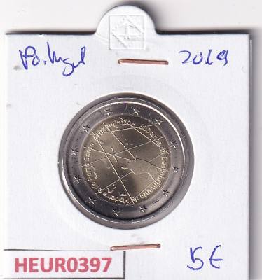 HEUR0397 MONEDA PORTUGAL 2 EUROS 2019 Descubrimiento isla de Madeira)