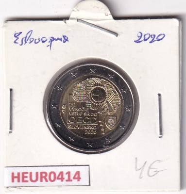 HEUR0414 MONEDA ESLOVAQUIA 2 EUROS 2020