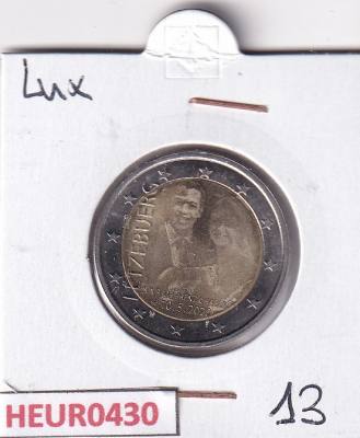 HEUR0430 MONEDA LUXEMBURGO 2 EUROS 2020 (Nacimiento prícipe heredero)