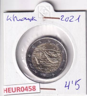 HEUR0458 MONEDA LITUANIA 2 EUROS 2021 (Reservas naturales)