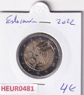 HEUR0481 MONEDA ESLOVENIA 2 EUROS 2022 (Programa Erasmus)