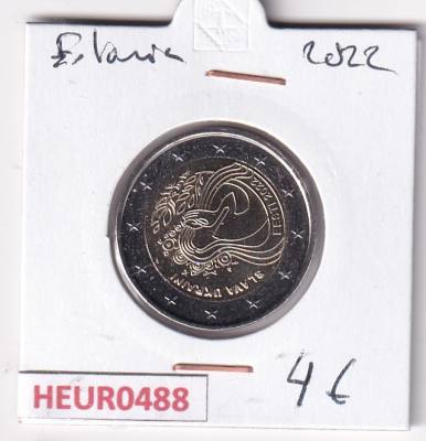 HEUR0488 MONEDA ESTONIA 2 EUROS 2022 (Gloria a Ucrania)