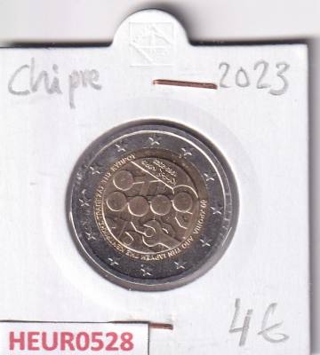 HEUR0528 MONEDA CHIPRE 2 EUROS 2023