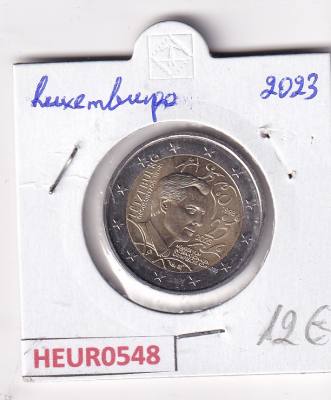 HEUR0548 MONEDA LUXEMBURGO 2 EUROS 2023 (Cámara de diputados)