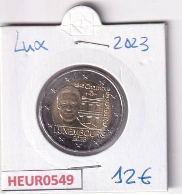 HEUR0549 MONEDA LUXEMBURGO 2 EUROS 2023 (Gran Duque Enrique)
