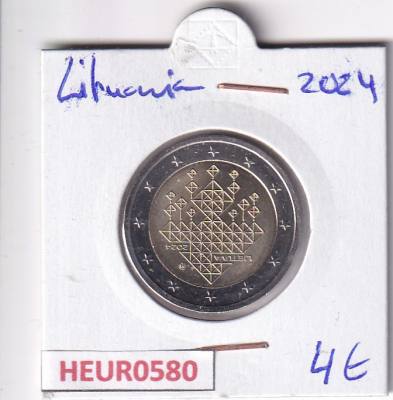 HEUR0580 MONEDA LITUANIA 2 EUROS 2024