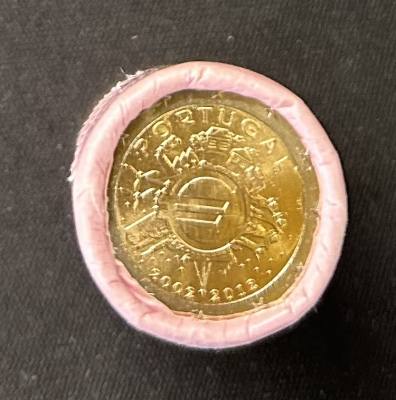 HEUR0592 CARTUCHO MONEDA PORTUGAL 2 EUROS 2012 (Monedas en euro) 
