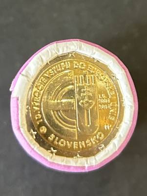 HEUR0601 MONEDA ESLOVAQUIA 2 EUROS 2014 CARTUCHO