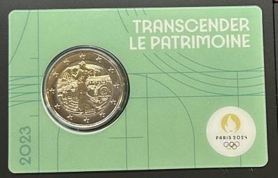 HEUR0538 MONEDA FRANCIA 2 EUROS 2023 (Juegos olímpicos París 2024)