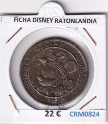 CRM0824 FICHA DISNEY RATONLANDIA 