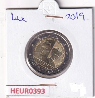 HEUR0393 MONEDA LUXEMBURGO 2 EUROS 2019 (Gran Duquesa Carlota)