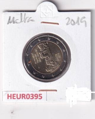 HEUR0395 MONEDA MALTA 2 EUROS 2019 (Templos de Ta`Hagrat)