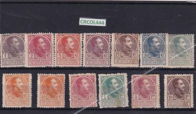 CRCOL444 SELLOS COLONIA ESPAÑA GUINEA Nº CAT 129/40 CON CHARNELA